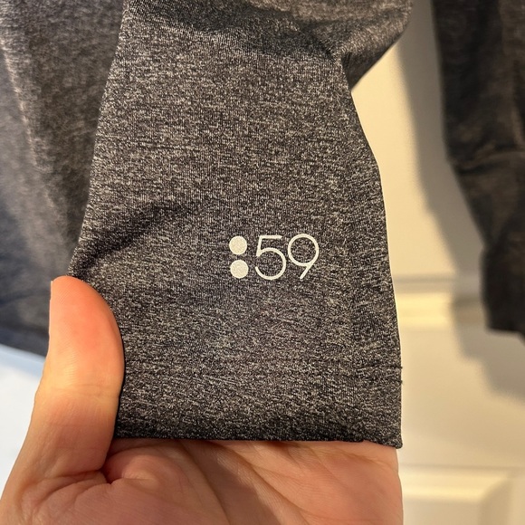 Splits59 Women's Grey Cowl Neck Pullover Petal Hem Hoodie - Medium - Picture 2 of 7